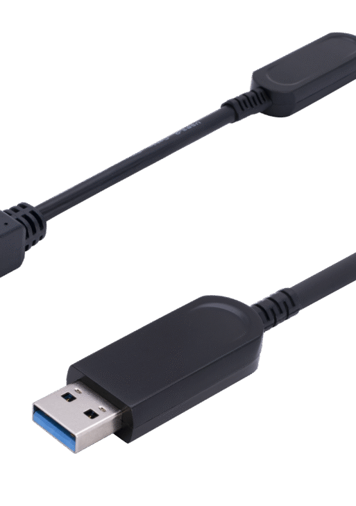 LA-AOC-UAMBM Series – USB 3.1 Type A Male to Type B Male Active Optical Cable